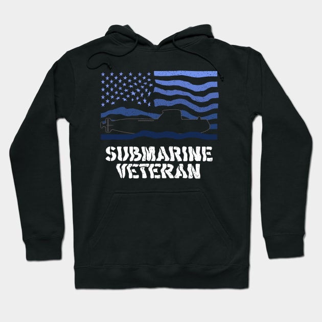 Submarine veteran USA American hero veterans day Hoodie by design-lab-berlin